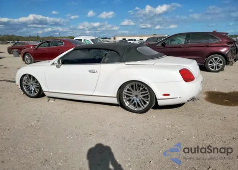 2008 Bentley Continental Gtc из США, поврежденный, VIN SCBDR33W68C051427